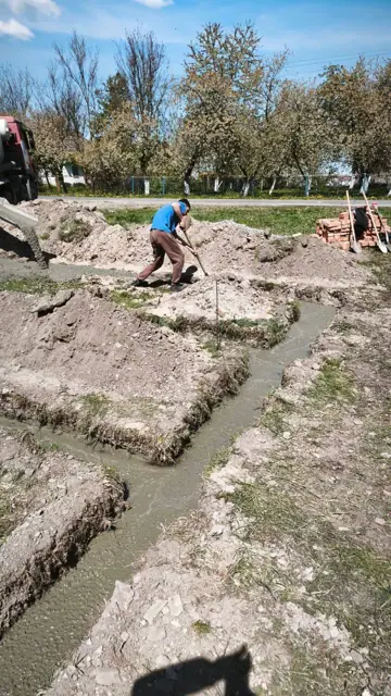 Стрічковий фундамент